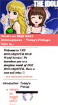 Mobile Screenshot of idolmaster.tdiary.net